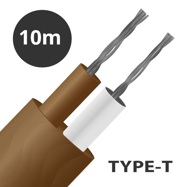 10M IEC CABLE/WIRE PFA T 1/0.5MM