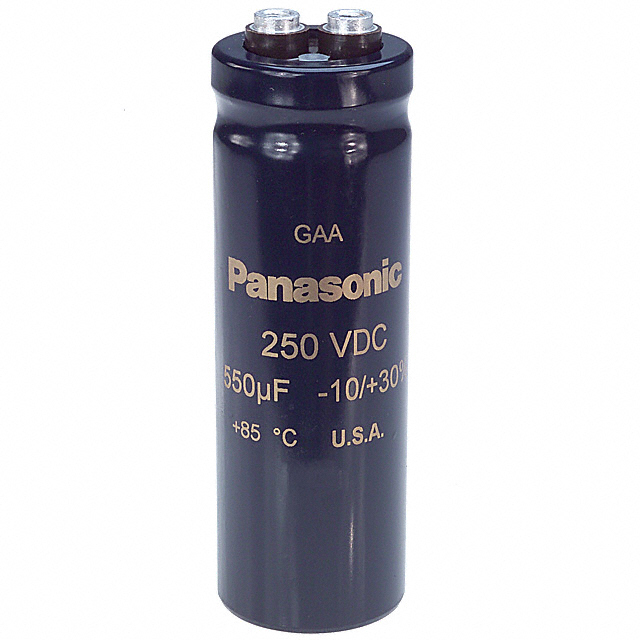 CAP ALUM 550UF 20% 250V SCREW CH