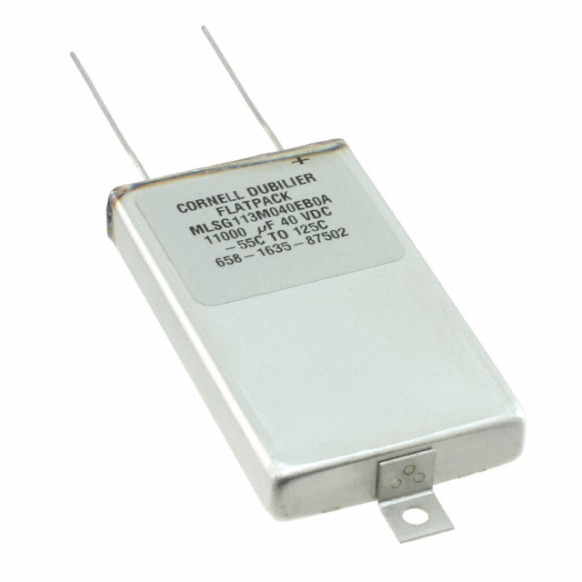 CAP ALUM 11000UF 20% 40V FLATPAC