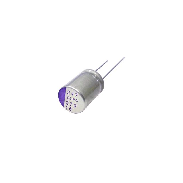 CAP ALUM POLY 150UF 20% 16V TH