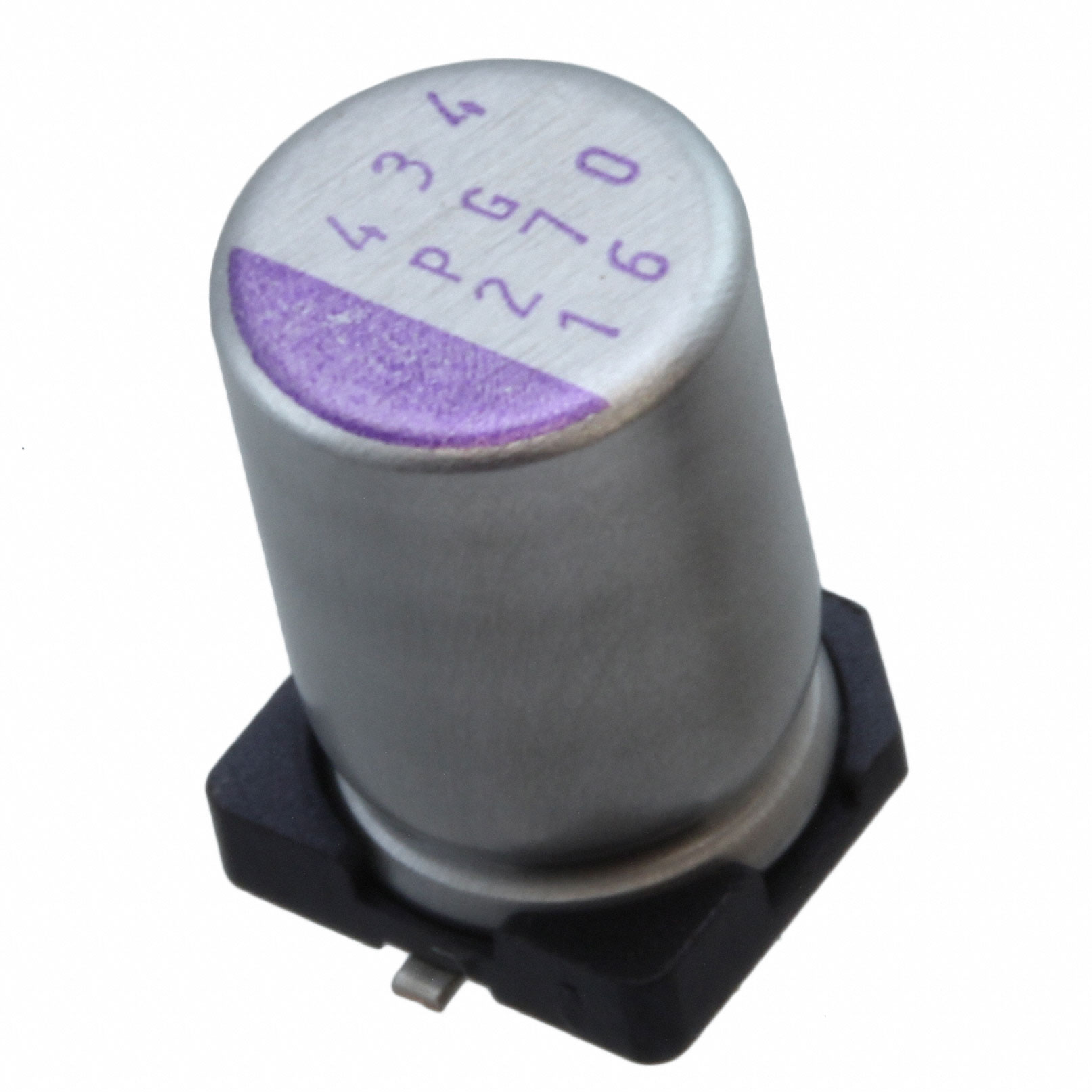 CAP ALUM POLY 47UF 20% 16V SMD
