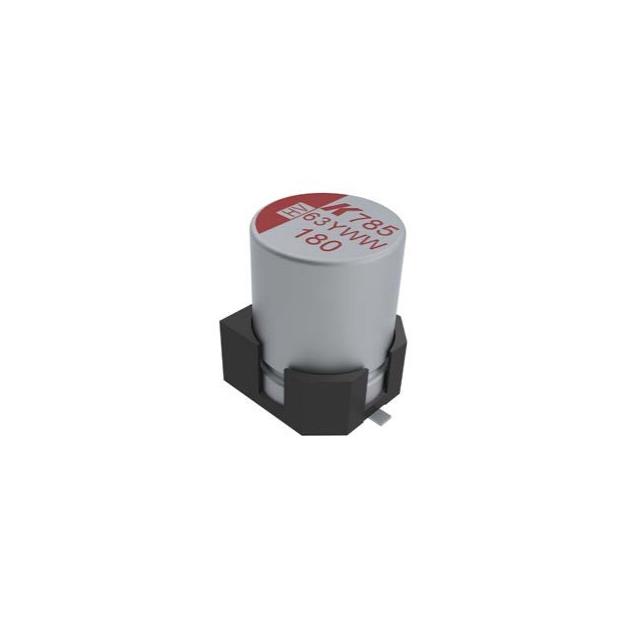 CAP ALUM HYBRID 82UF 20% 63V SMD