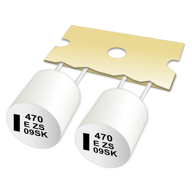 CAP ALUM HYBRID 330UF 20% 35V TH