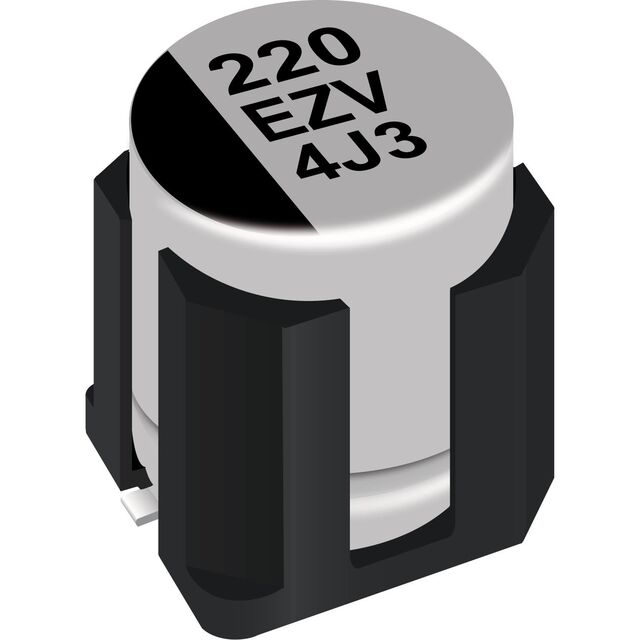 CAP ALUM HYBRID 47UF 20% 63V SMD