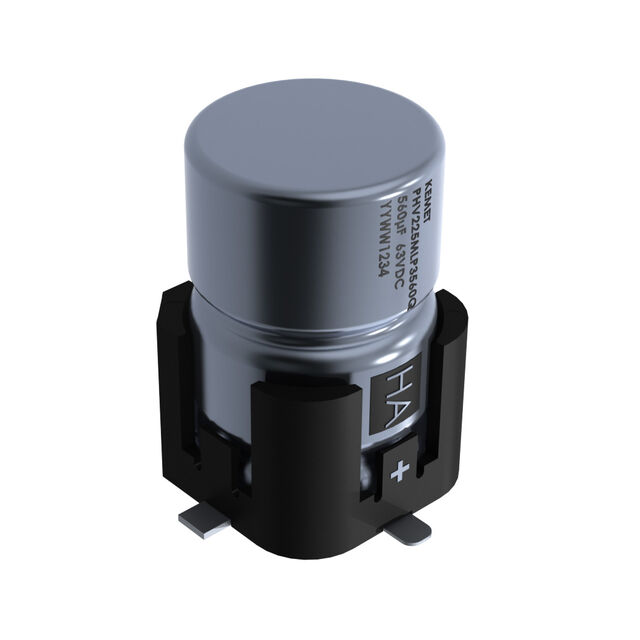 CAP ALUM POLY 125C 380UF 63VDC