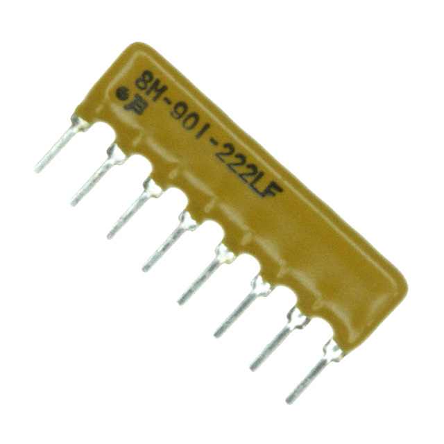 CAP ARRAY 10000PF 50V X7R 8SIP