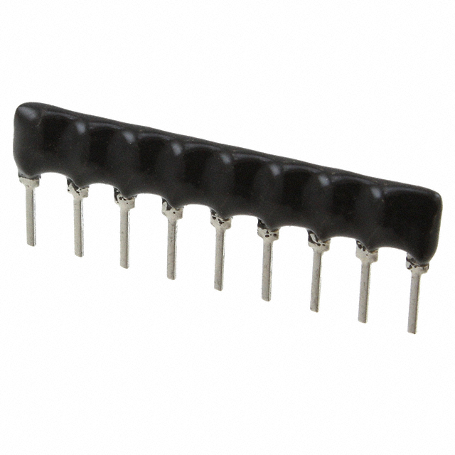 CAP ARRAY 100PF 50V NP0 9SIP