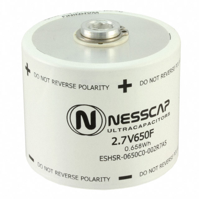 CAP 650F 0% +20% 2.7V HOLDER