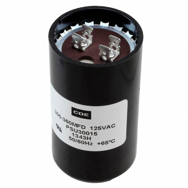 CAP ALUM 330UF 125V QC CHAS MT