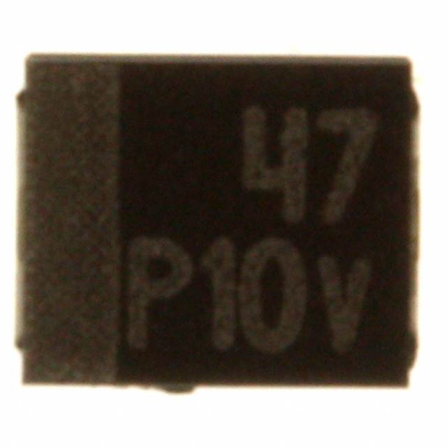 CAP TANT POLY 47UF 10V 1411