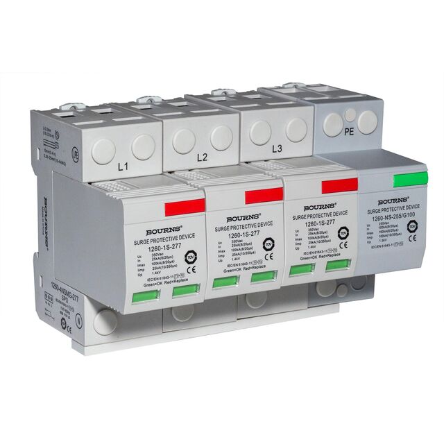 SPD 275VAC MCOV 4 POLE