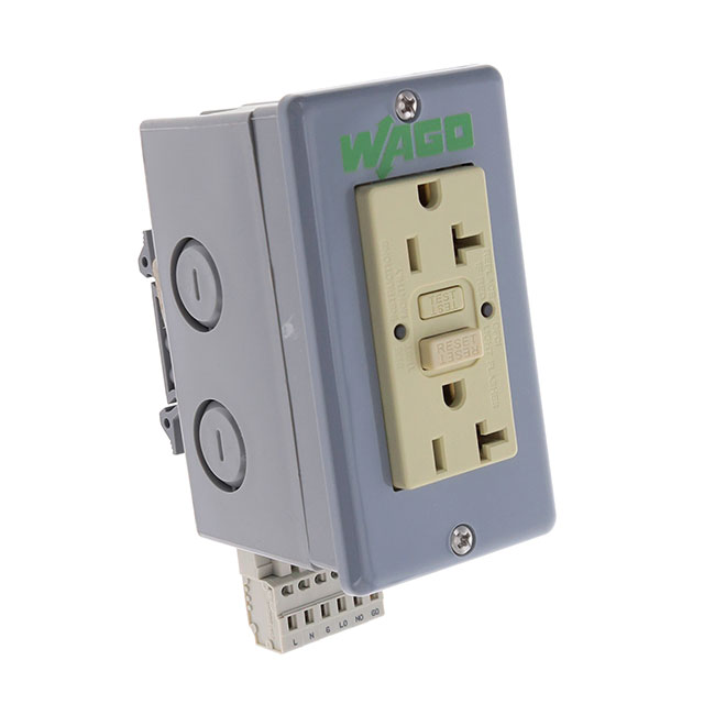 20 AMP GFI OUTLET BOX WITH 6 TER
