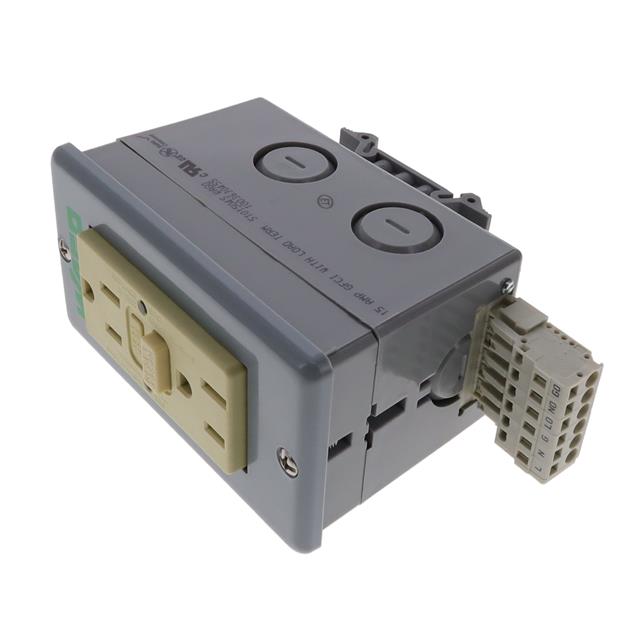 6 TERMINAL 15AMP GFIC OUTLET BOX
