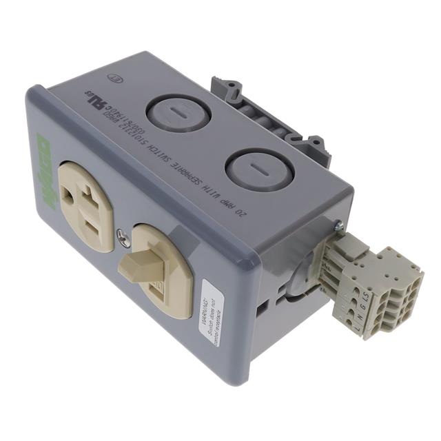 OUTLET WITH LOAD SWITCH 20 AMP.