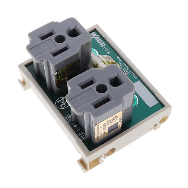 PCB AC OUTLET RECEPTACLE, DUPLEX