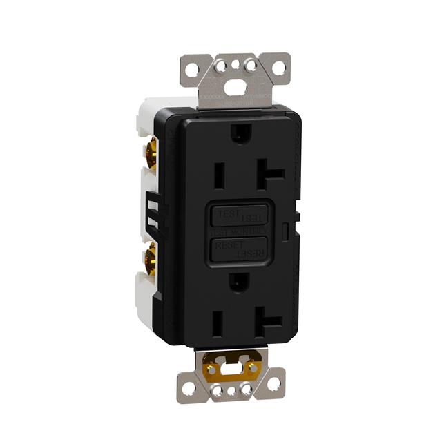 TR GFCI 20A RECEPTACLE COMM BK