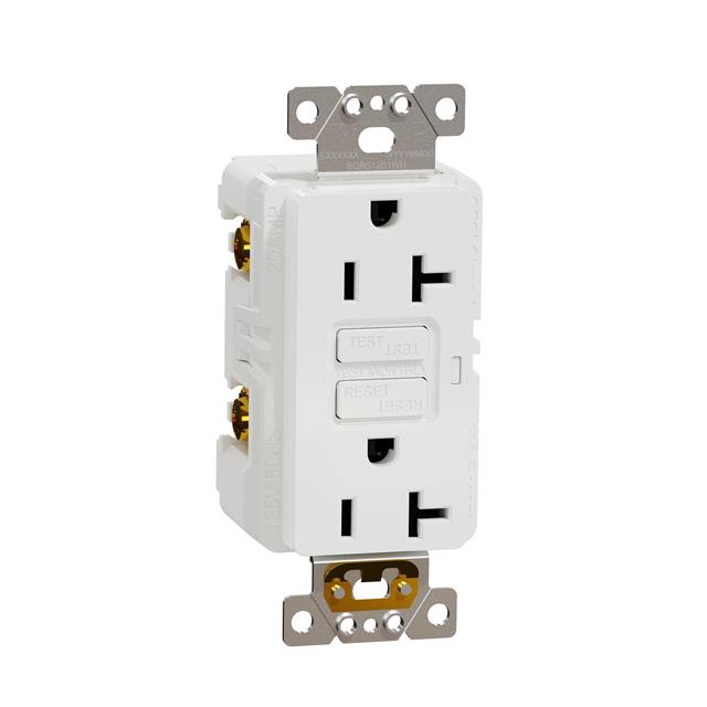 TR GFCI 20A RECEPTACLE COMM WH