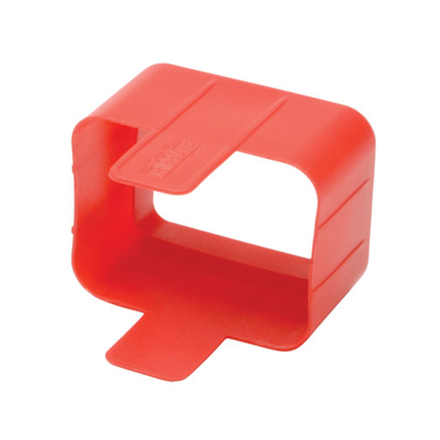 POWER CORD TO OUTLET RED 100PK