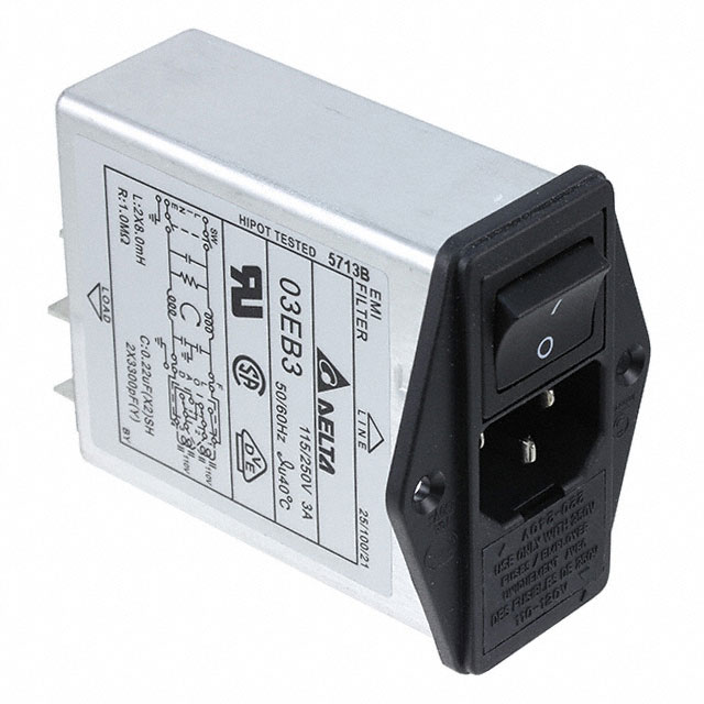 PWR ENT MOD RCPT IEC320-C14 PNL