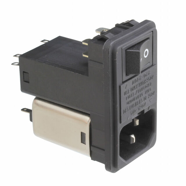 PWR ENT MOD RCPT IEC320-C14 PNL