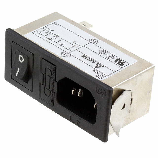 PWR ENT MOD RCPT IEC320-C14 PNL