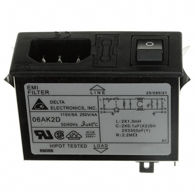 PWR ENT MOD RCPT IEC320-C14 PNL