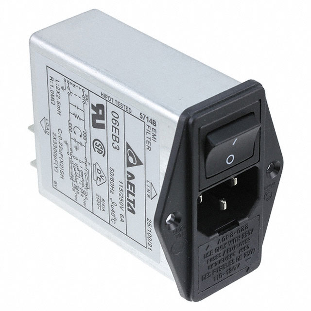 PWR ENT MOD RCPT IEC320-C14 PNL