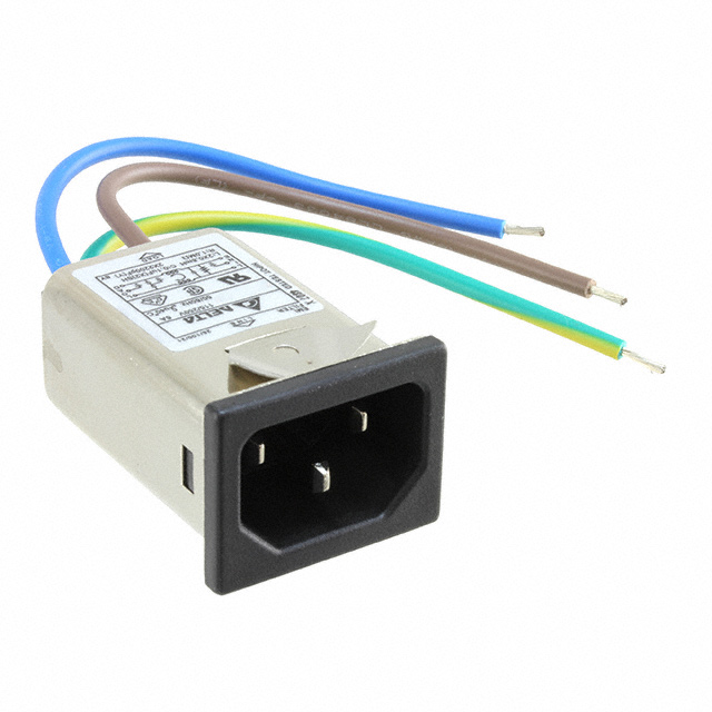 PWR ENT RCPT IEC320-C14 PNL WIRE