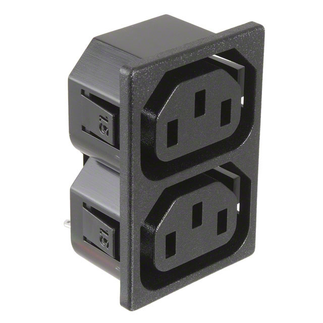 PWR ENT RCPT IEC320-2-2F PANEL