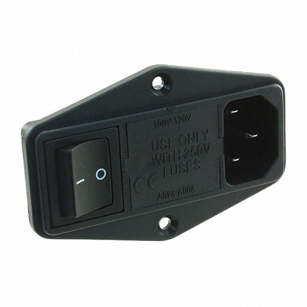 PWR ENT MOD RCPT IEC320-C14 PNL