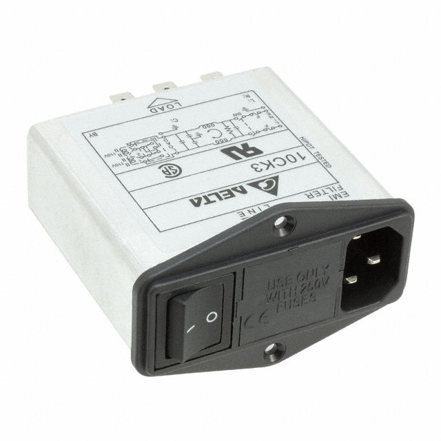 PWR ENT MOD RCPT IEC320-C14 PNL