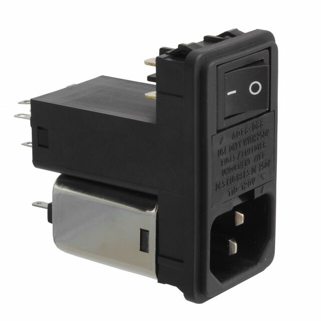 PWR ENT MOD RCPT IEC320-C14 PNL