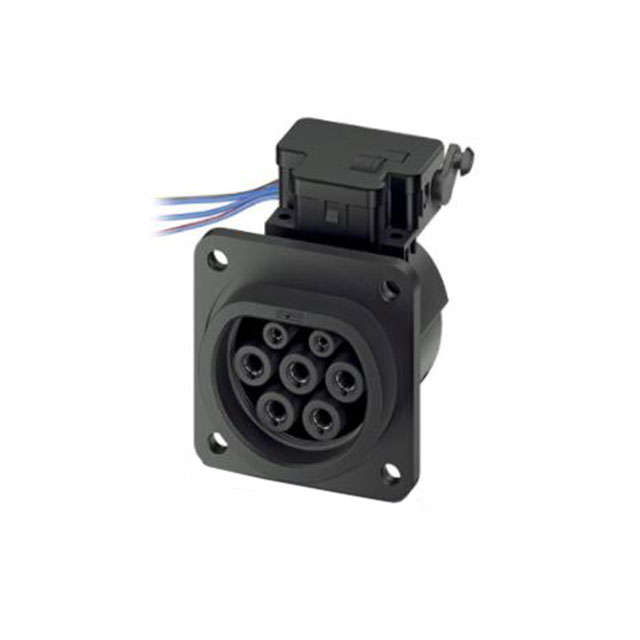 PWR ENT RCPT IEC62196 PANEL WIRE