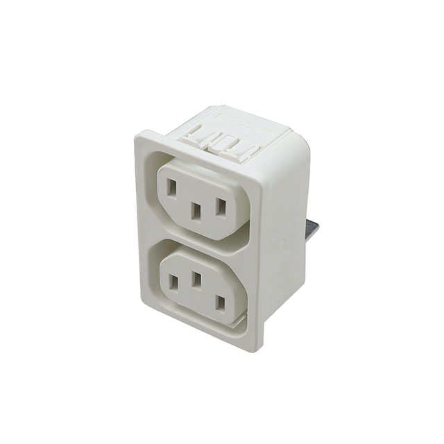PWR ENT RCPT IEC320-2-2F PNL QC