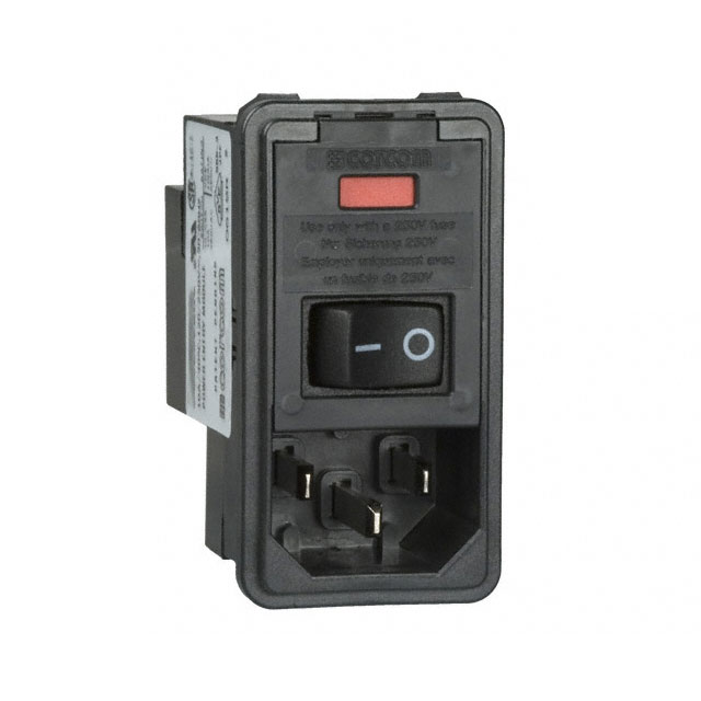 PWR ENT MOD RCPT IEC320-C14 PNL