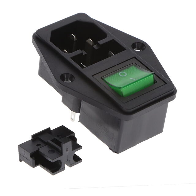 PWR ENT MOD RCPT IEC320-C14 PNL