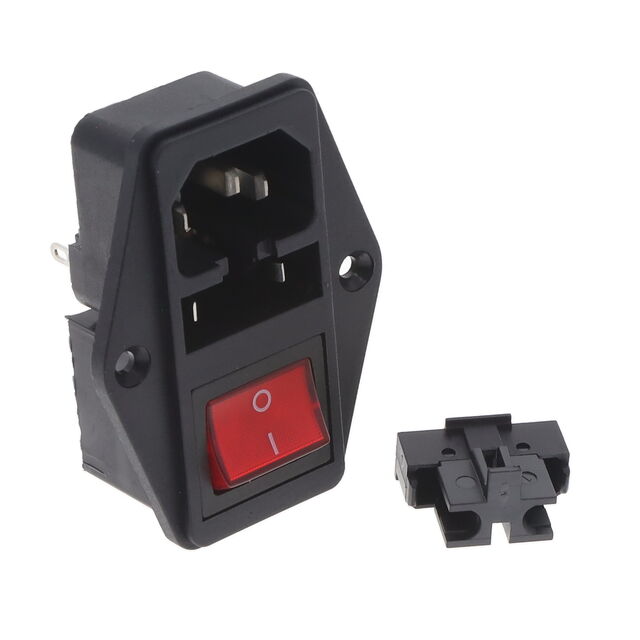 PWR ENT MOD RCPT IEC320-C14 PNL