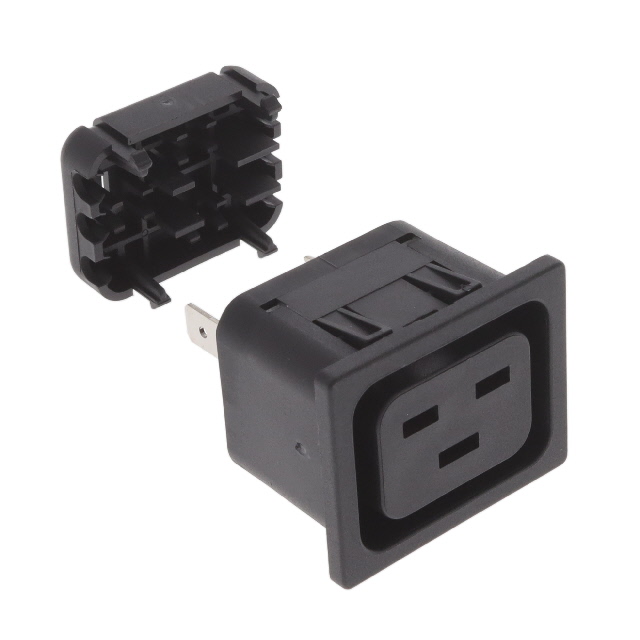 PWR ENT RCPT IEC320-2-2J PNL QC