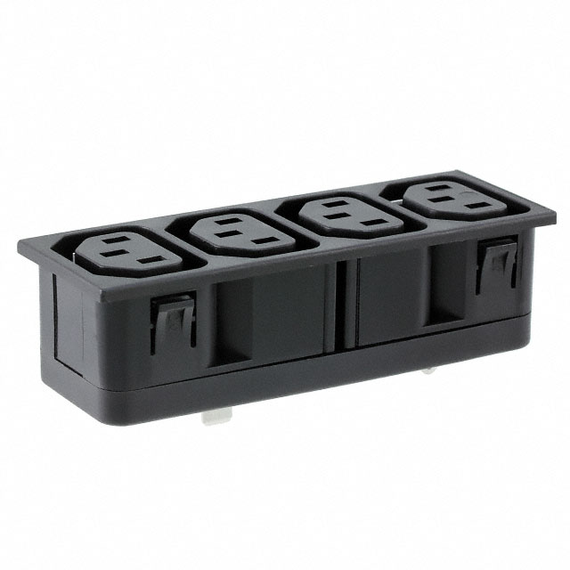 PWR ENT RCPT IEC320-2-2F PNL QC