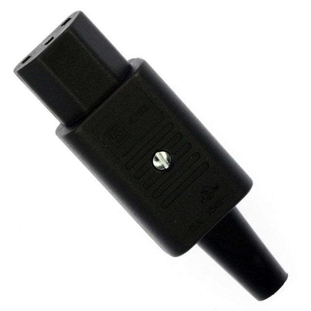 PWR ENT PLUG IEC320-C13 STR SCRW