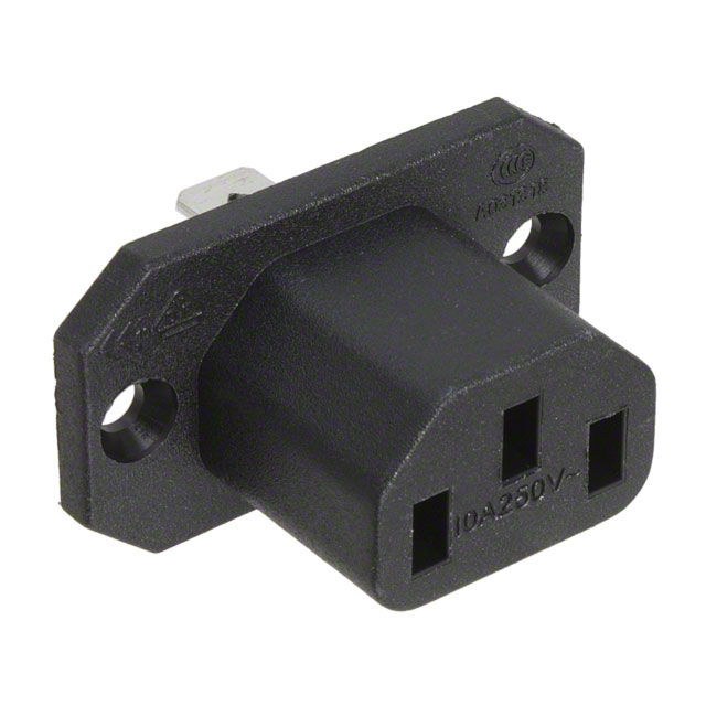 PWR ENT RCPT IEC320-2-2F PANEL