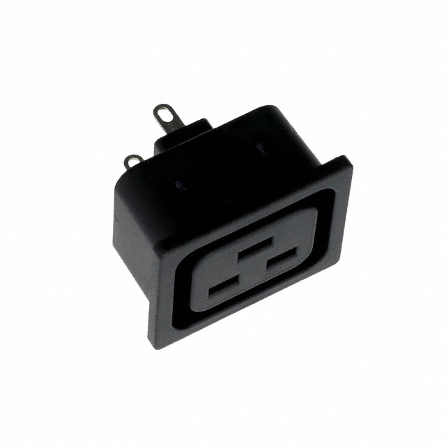 PWR ENT RCPT IEC320-2-2J PANEL