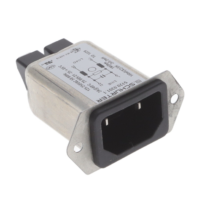 PWR ENT RCPT IEC320-C18 PANEL QC