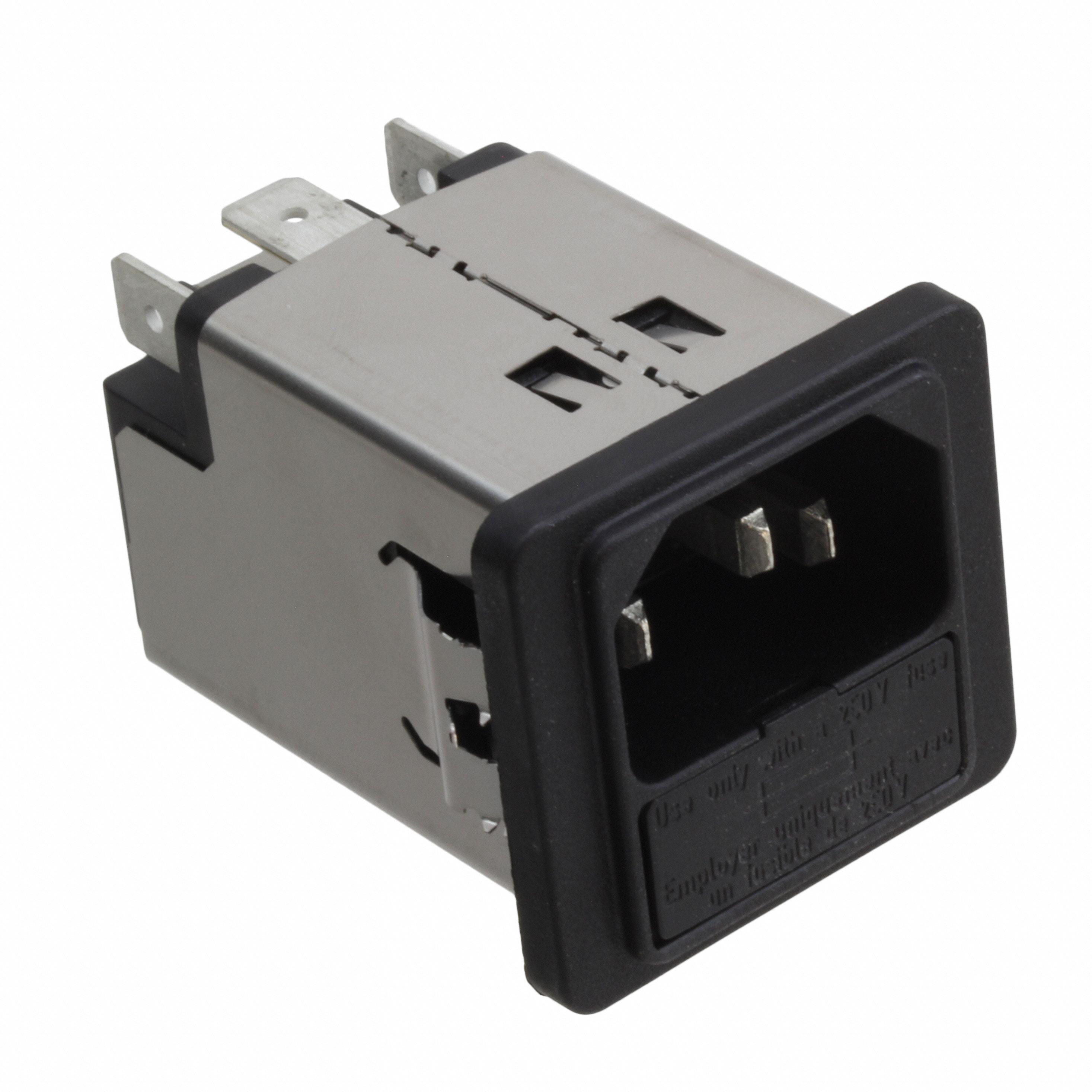 PWR ENT MOD RCPT IEC320-C14 PNL