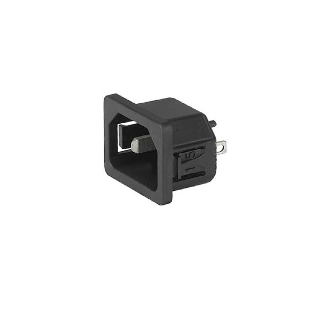 PWR ENT RCPT IEC320-C18 PANEL QC