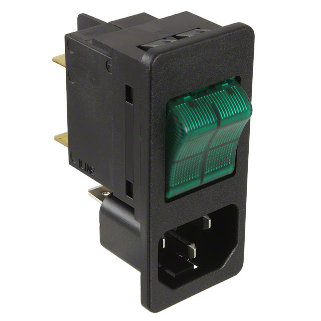 PWR ENT MOD RCPT IEC320-C14 PNL
