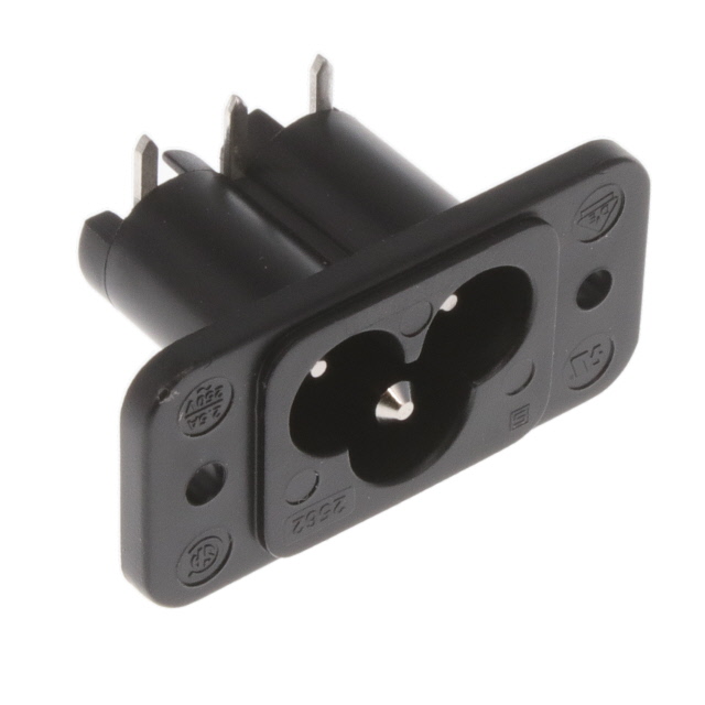 PWR ENT RCPT IEC320-C6 PNL SLDR