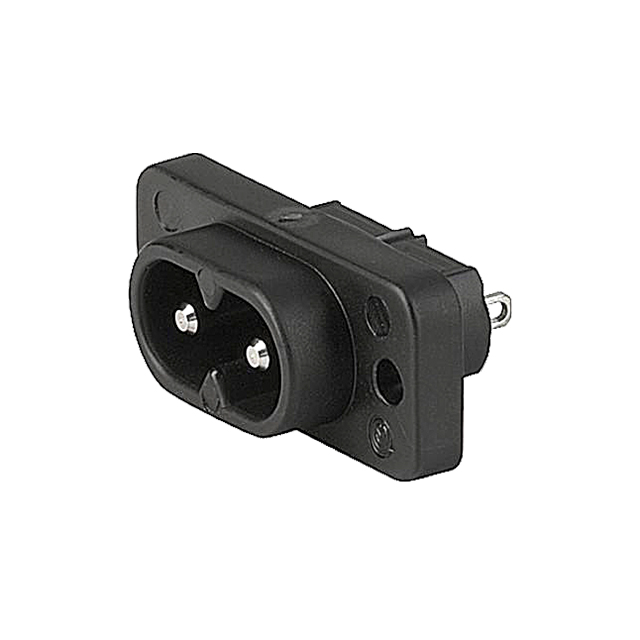 PWR ENT RCPT IEC320-C8 PNL SLDR
