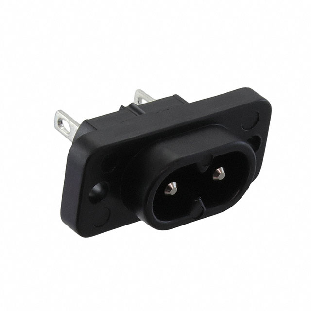 PWR ENT RCPT IEC320-C8 PNL SLDR
