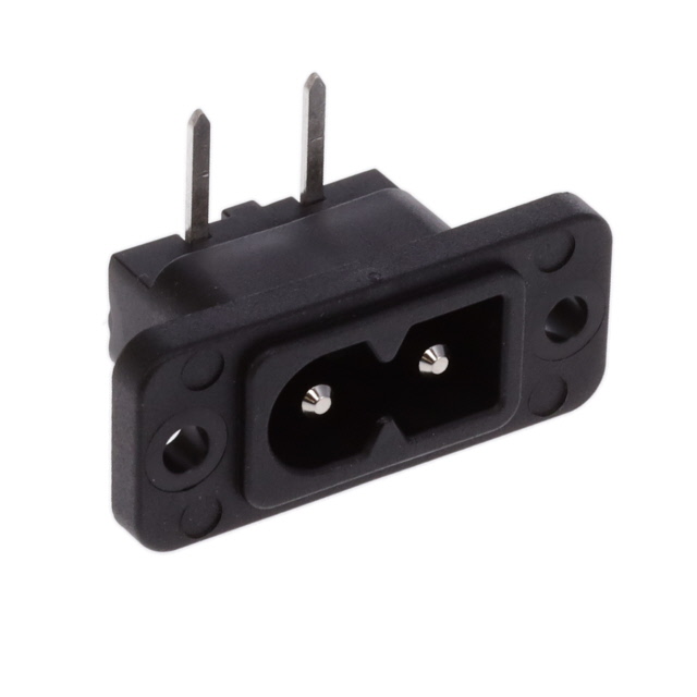 PWR ENT RCPT IEC320-C8 PNL SLDR